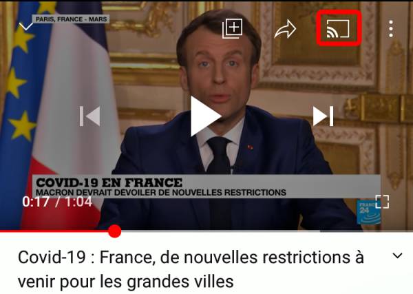 youtube activate france